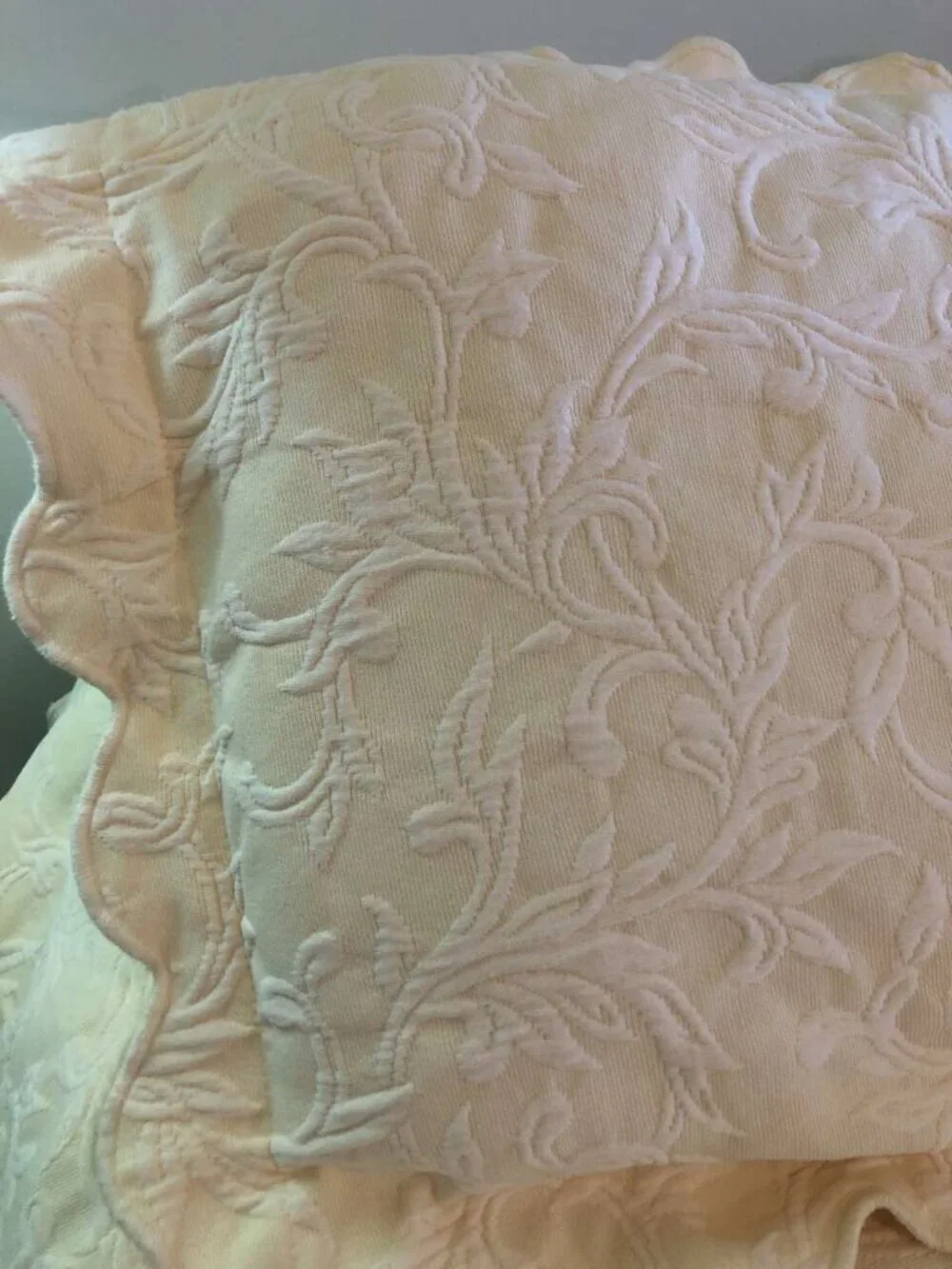 Yellow Quilted Queen Bedding Set from JC Penny's Home Collection